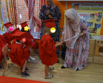 nursery-children-graduating