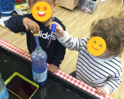 children-doing-science