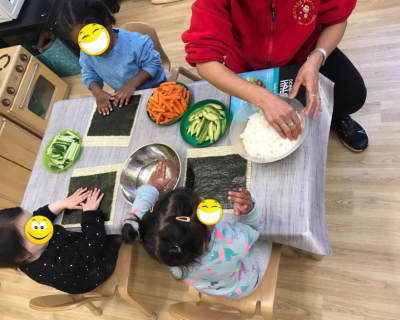 preparing-sushi-at-nursery