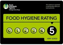 5 Star Food Hygiene Rating