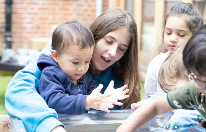 usp-unique-activities Bright young children engaging in outdoor play at Monkey Puzzle Day Nursery Enfield, fostering learning and social skills in a safe, caring environment.